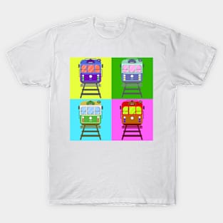 Tram train pop art T-Shirt